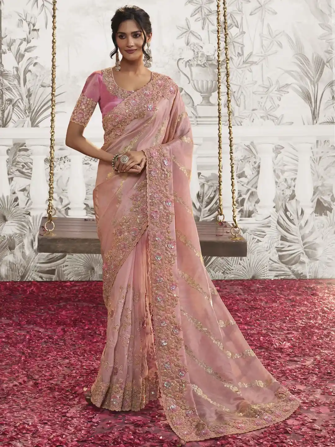 Engagement Saree